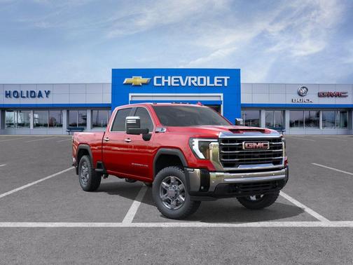 Volcanic Red Tintcoat 2026 GMC Sierra 2500 SLT