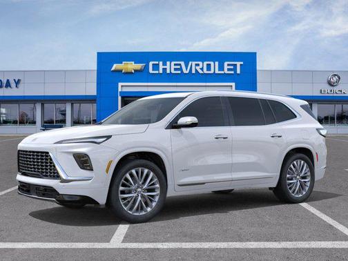 Iridescent White Tricoat 2026 Buick Enclave Avenir FWD
