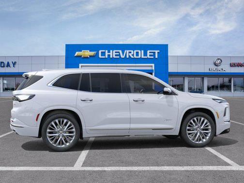 Iridescent White Tricoat 2026 Buick Enclave Avenir FWD