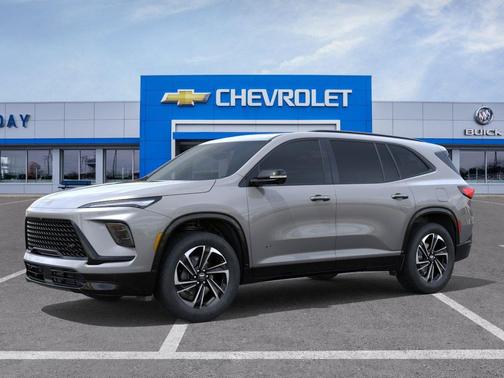 moonstone gray metallic 2026 Buick Enclave Sport Touring