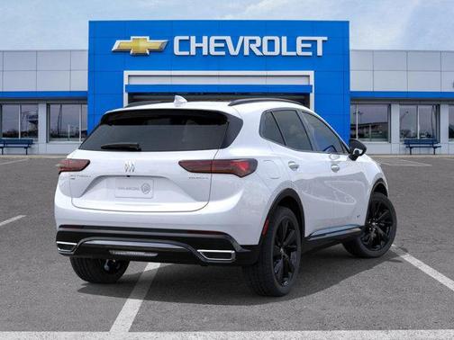 Iridescent White Tricoat 2026 Buick Envision Sport Touring AWD