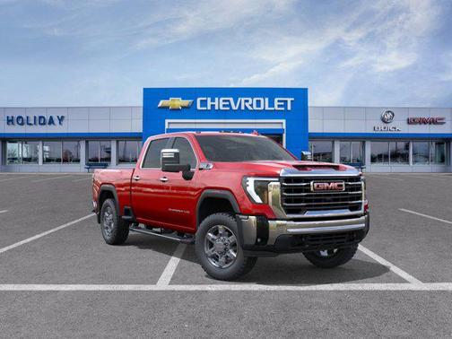 Volcanic Red Tintcoat 2026 GMC Sierra 2500 SLT