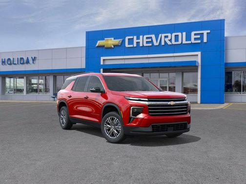 Radiant Red Tintcoat 2026 Chevrolet Traverse LT