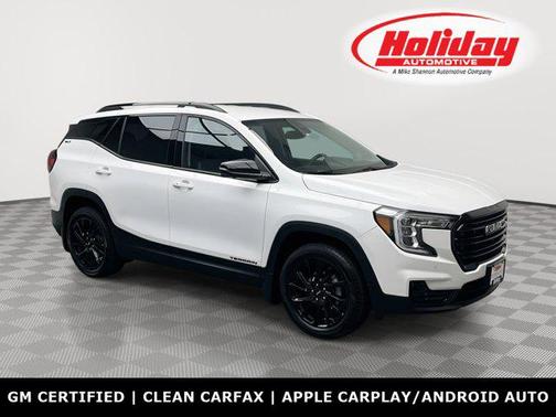 Summit White 2023 GMC Terrain SLT