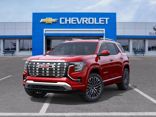 Volcanic Red Tintcoat 2026 GMC Terrain Denali