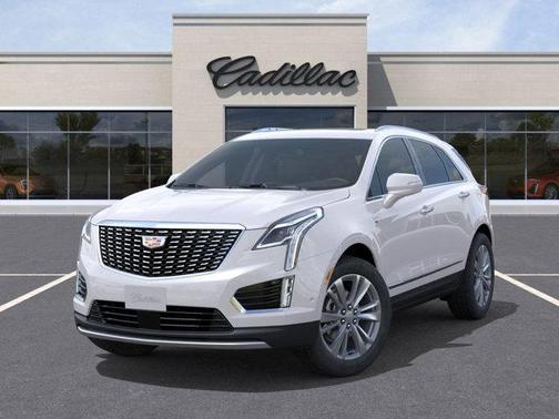 Crystal White Tricoat 2026 Cadillac XT5 Premium Luxury