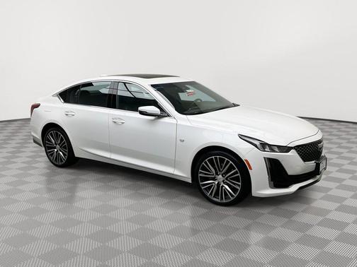 Summit White 2023 Cadillac CT5 Premium Luxury