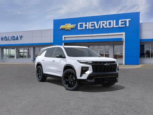 Polar White Tricoat 2026 Chevrolet Traverse RS