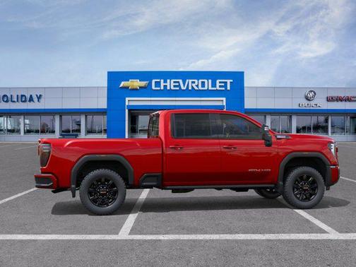Volcanic Red Tintcoat 2026 GMC Sierra 3500 AT4
