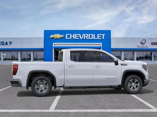 Summit White 2026 GMC Sierra 1500 SLE