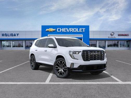 Glacier White Tricoat 2026 GMC Acadia Denali