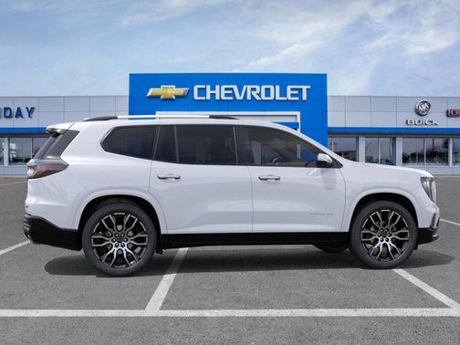 Glacier White Tricoat 2026 GMC Acadia Denali