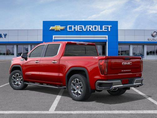 Volcanic Red Tintcoat 2026 GMC Sierra 1500 SLT