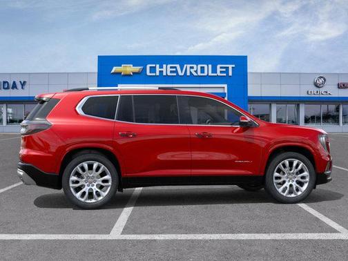 Volcanic Red Tintcoat 2026 GMC Acadia Denali