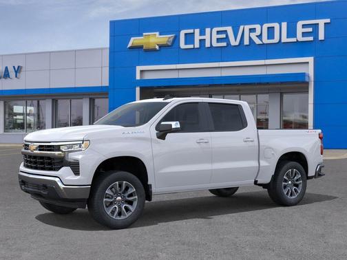 Summit White 2026 Chevrolet Silverado 1500 LT