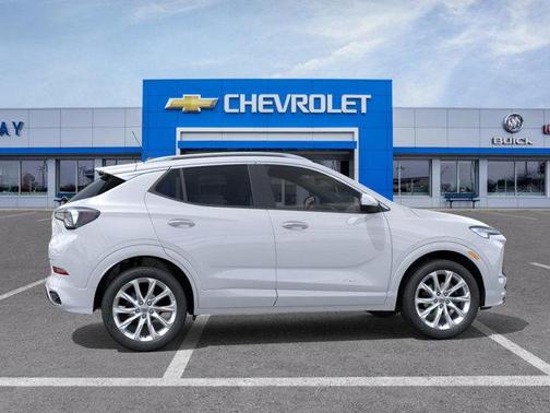 White Frost Tricoat 2026 Buick Encore GX Avenir