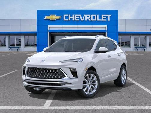 White Frost Tricoat 2026 Buick Encore GX Avenir