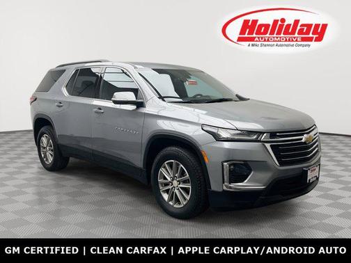 Sterling Gray Metallic 2024 Chevrolet Traverse LT Cloth