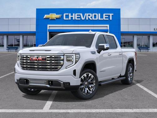 Glacier White Tricoat 2026 GMC Sierra 1500 Denali