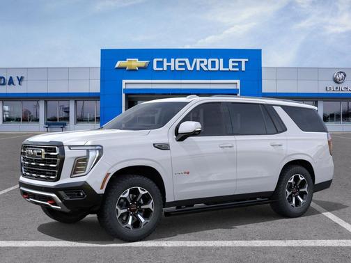 Summit White 2026 GMC Yukon 4WD AT4