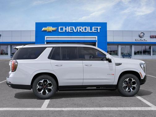 Summit White 2026 GMC Yukon 4WD AT4