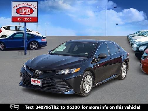 Midnight Black Metallic 2020 Toyota Camry LE