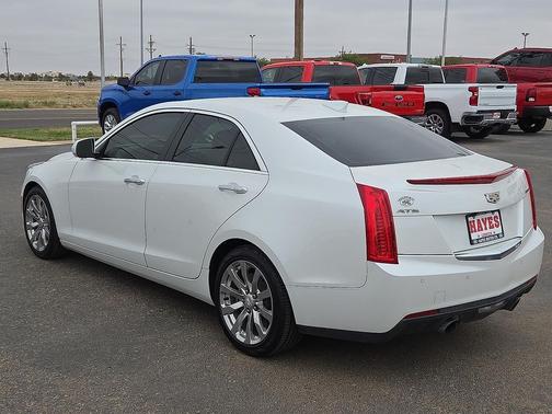 Crystal White Tricoat 2018 Cadillac ATS 2.0L Turbo Luxury