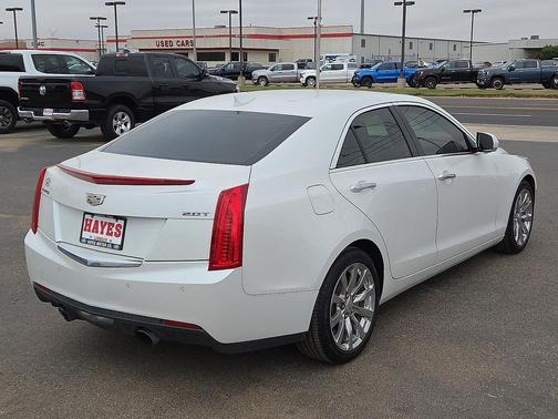 Crystal White Tricoat 2018 Cadillac ATS 2.0L Turbo Luxury