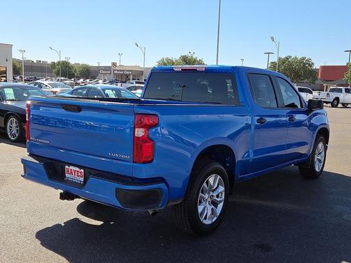 Riptide Blue Metallic 2025 Chevrolet Silverado 1500 Custom