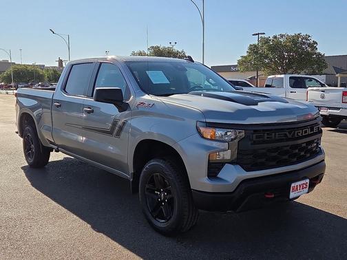 Sterling Gray Metallic 2023 Chevrolet Silverado 1500 Custom Trail Boss