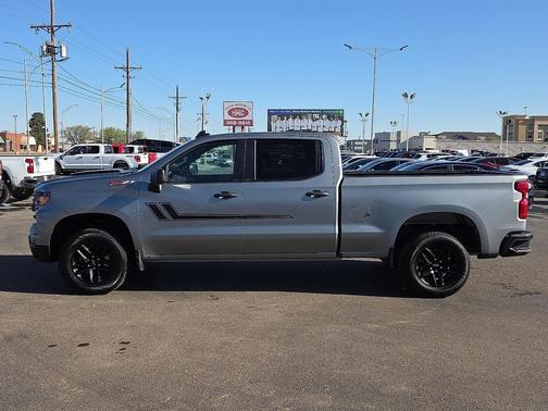 Sterling Gray Metallic 2023 Chevrolet Silverado 1500 Custom Trail Boss
