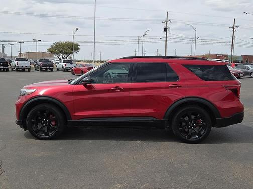 Rapid Red Metallic Tinted Clearcoat 2020 Ford Explorer ST
