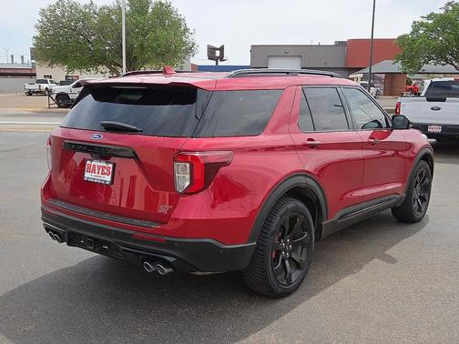 Rapid Red Metallic Tinted Clearcoat 2020 Ford Explorer ST