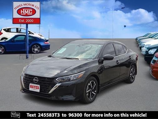 Super Black 2024 Nissan Sentra SV