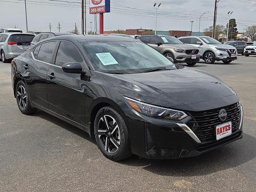 Super Black 2024 Nissan Sentra SV