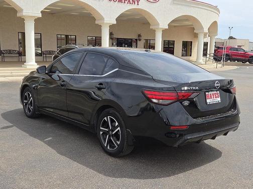 Super Black 2024 Nissan Sentra SV