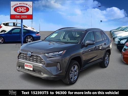 Magnetic Gray Metallic 2024 Toyota RAV4 Hybrid XLE