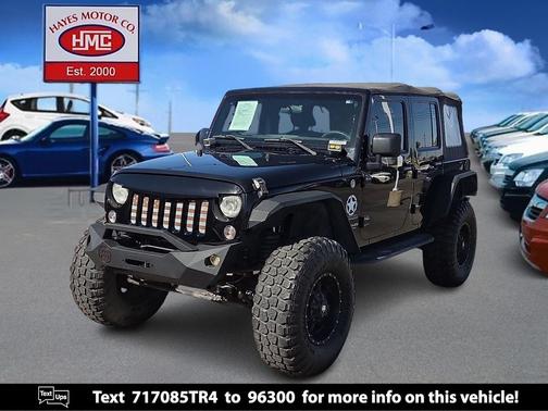Black Clearcoat 2015 Jeep Wrangler Unlimited Sport