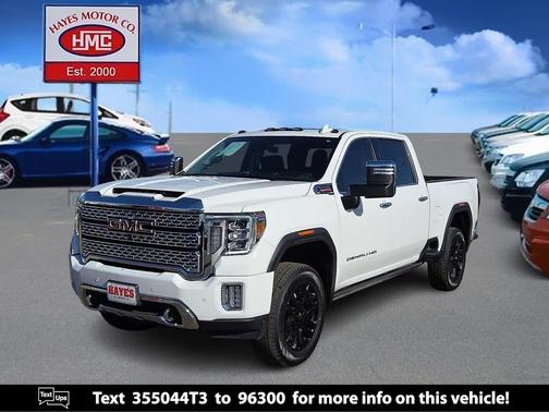Summit White 2022 GMC Sierra 2500 Denali