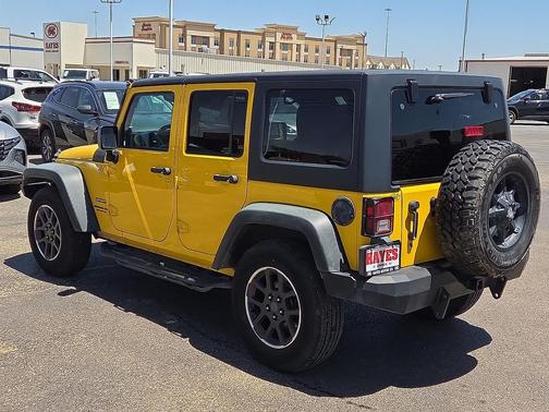 Detonator Yellow Clearcoat 2011 Jeep Wrangler Unlimited Sport