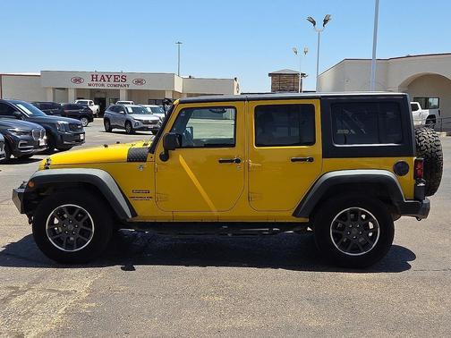 Detonator Yellow Clearcoat 2011 Jeep Wrangler Unlimited Sport