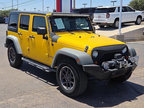 Detonator Yellow Clearcoat 2011 Jeep Wrangler Unlimited Sport