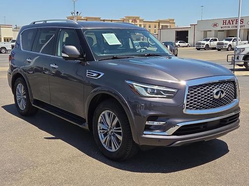 Anthracite Gray 2024 INFINITI QX80 Luxe