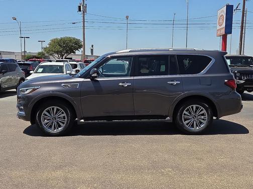 Anthracite Gray 2024 INFINITI QX80 Luxe