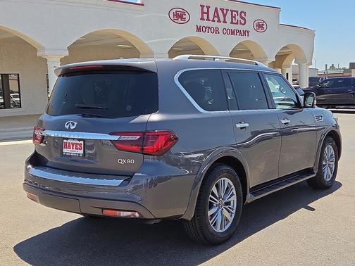 Anthracite Gray 2024 INFINITI QX80 Luxe