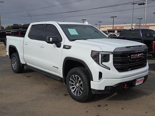 Summit White 2023 GMC Sierra 1500 AT4