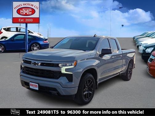 Slate Gray Metallic 2024 Chevrolet Silverado 1500 RST