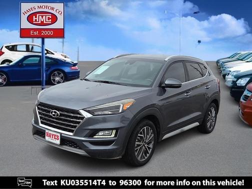 Coliseum Gray 2019 Hyundai TUCSON Limited