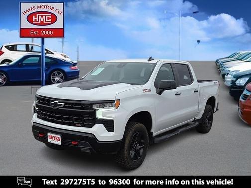 Summit White 2023 Chevrolet Silverado 1500 LT Trail Boss