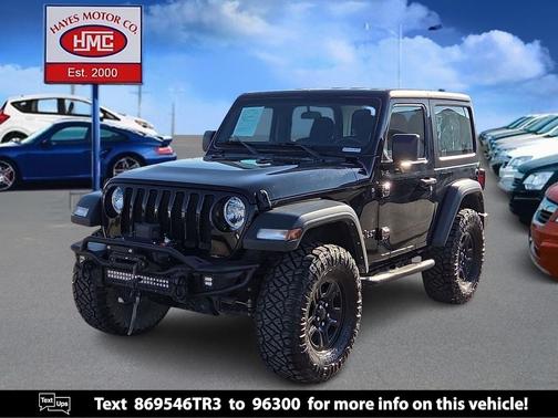 Black Clearcoat 2021 Jeep Wrangler Sport